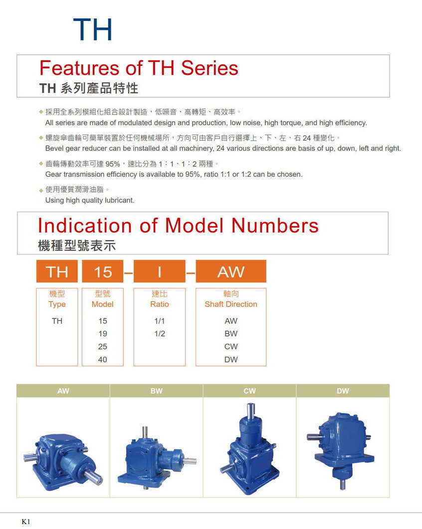 利茗十字轉(zhuǎn)向器TH