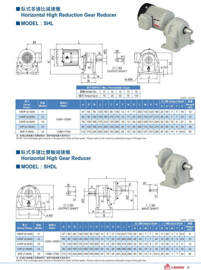 利明小型減速馬達(dá)